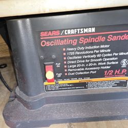 Oscillating Spindle Sander