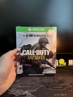 Call of duty WW2 ⚡️ Pro edition Steel Book X Season Pass ⚡️ Xbox One CoD WWII 💣