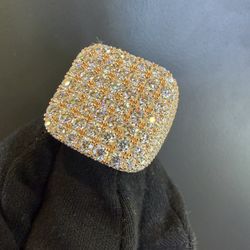 14K VERMIEL MOISSANITE RING