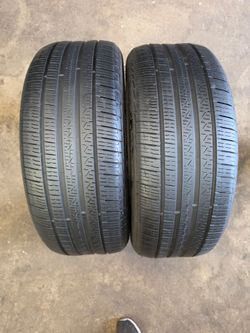 🔥 (2) 245 45 19 Pirelli Cinturato P7 All Season Runflat Tires