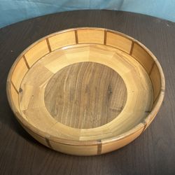 Wooden Bowl Handmade Hand Turned