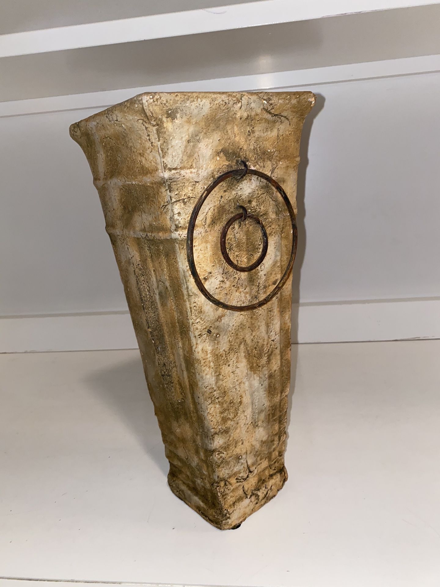 Flower Stone Vase