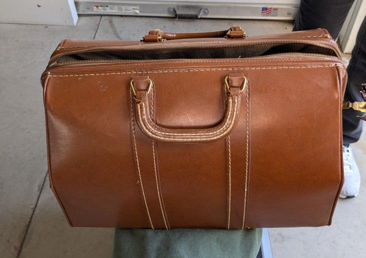 Leather Overnight Bag