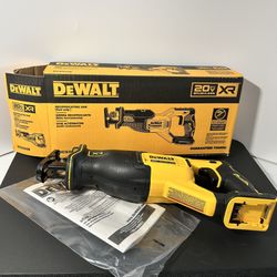 Dewalt XR Reciprocating Saw 20-Volt (Tool Only) Sawzall SoSo 