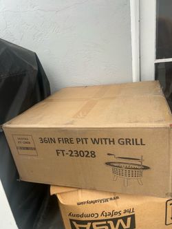 Fire Pit with Grill