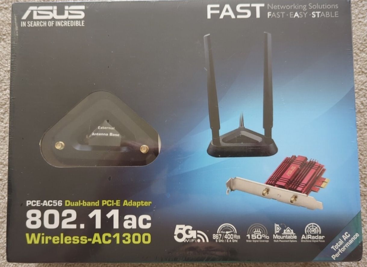 ASUS Wifi 5 Card + Antenna