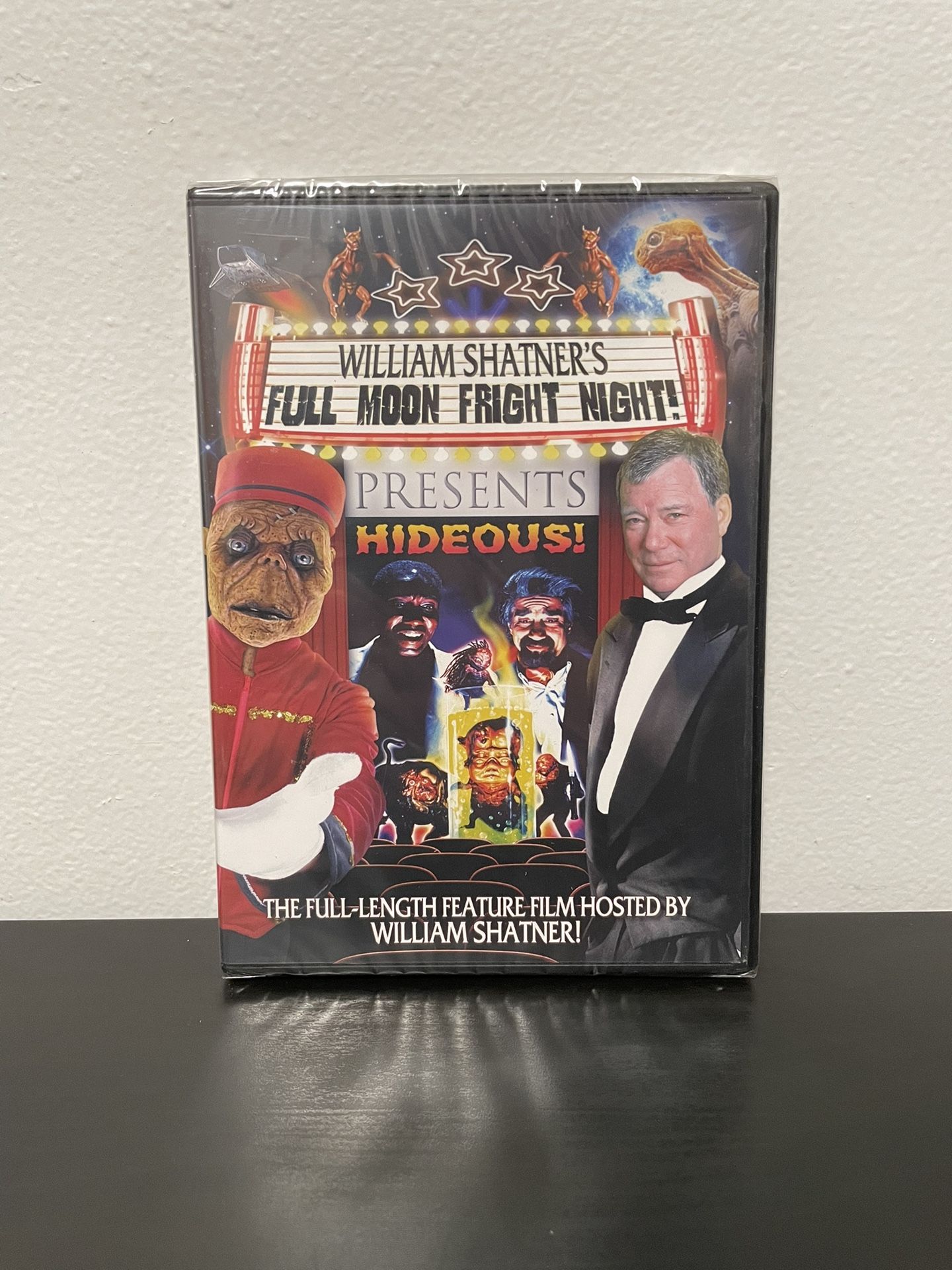 William Shatner's Full Moon Fright Night! Presents Hideous DVD NEW Horror 2011