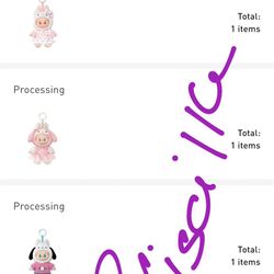 Hello kitty collab with labubu