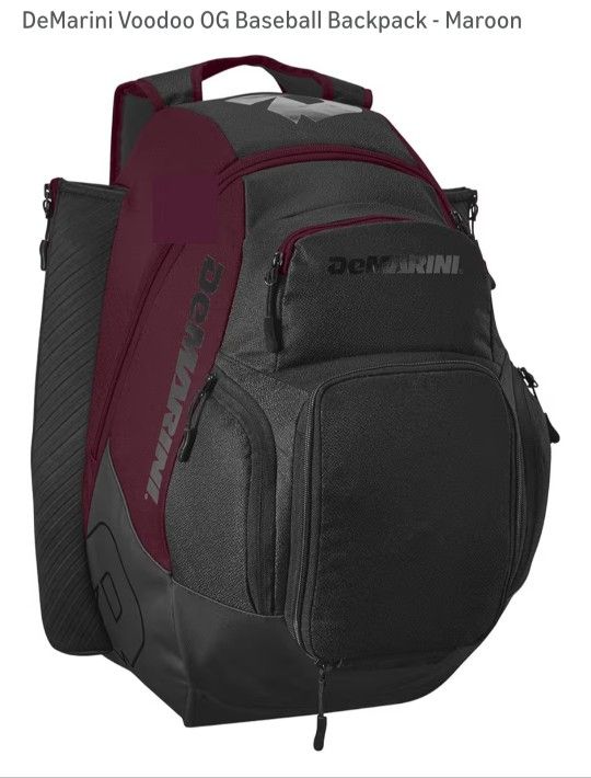 Softball DeMarini Voodoo OG Backpack - Maroon