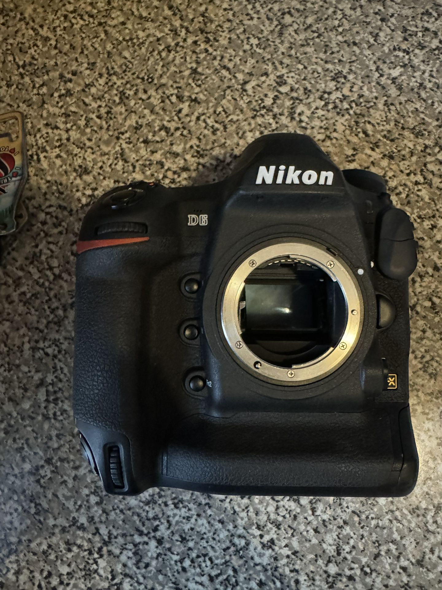 Nikon D6 20.8MP DSLR Camera w Grip Case and Strap