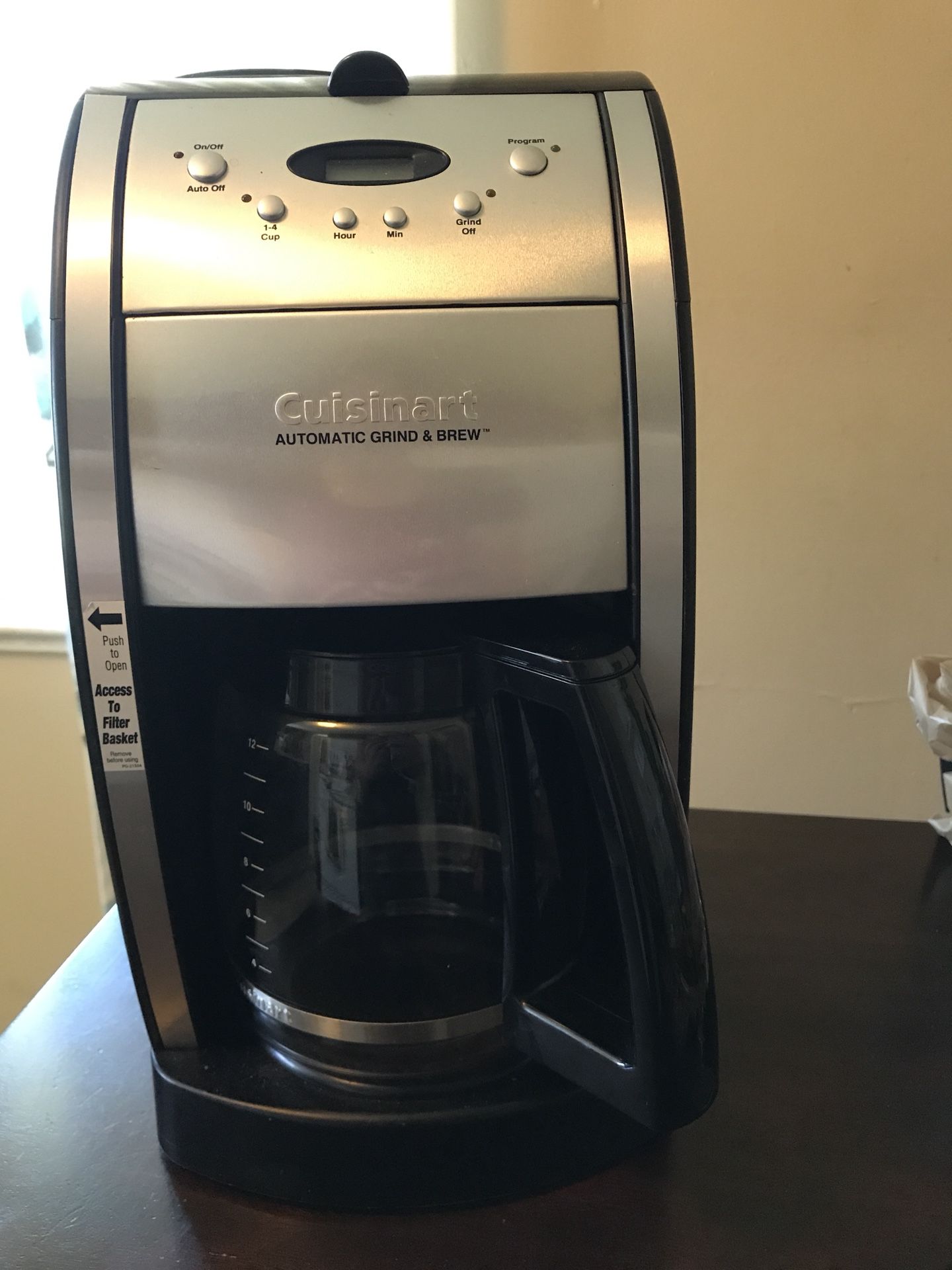 12 cup grind and brew coffee maker