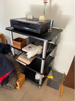 Video game, audio, TV stand
