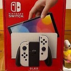 NEW Nintendo Switch (OLED Model) Console White Joy-Con 

