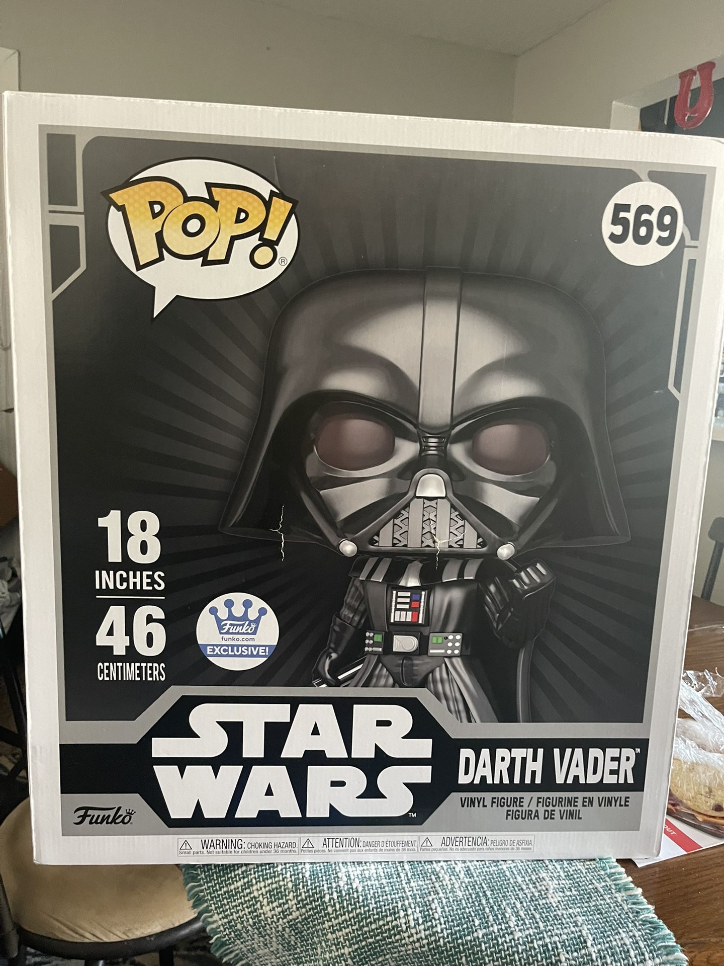 Darth Vader Mega POP de 18 pulgadas Star Wars