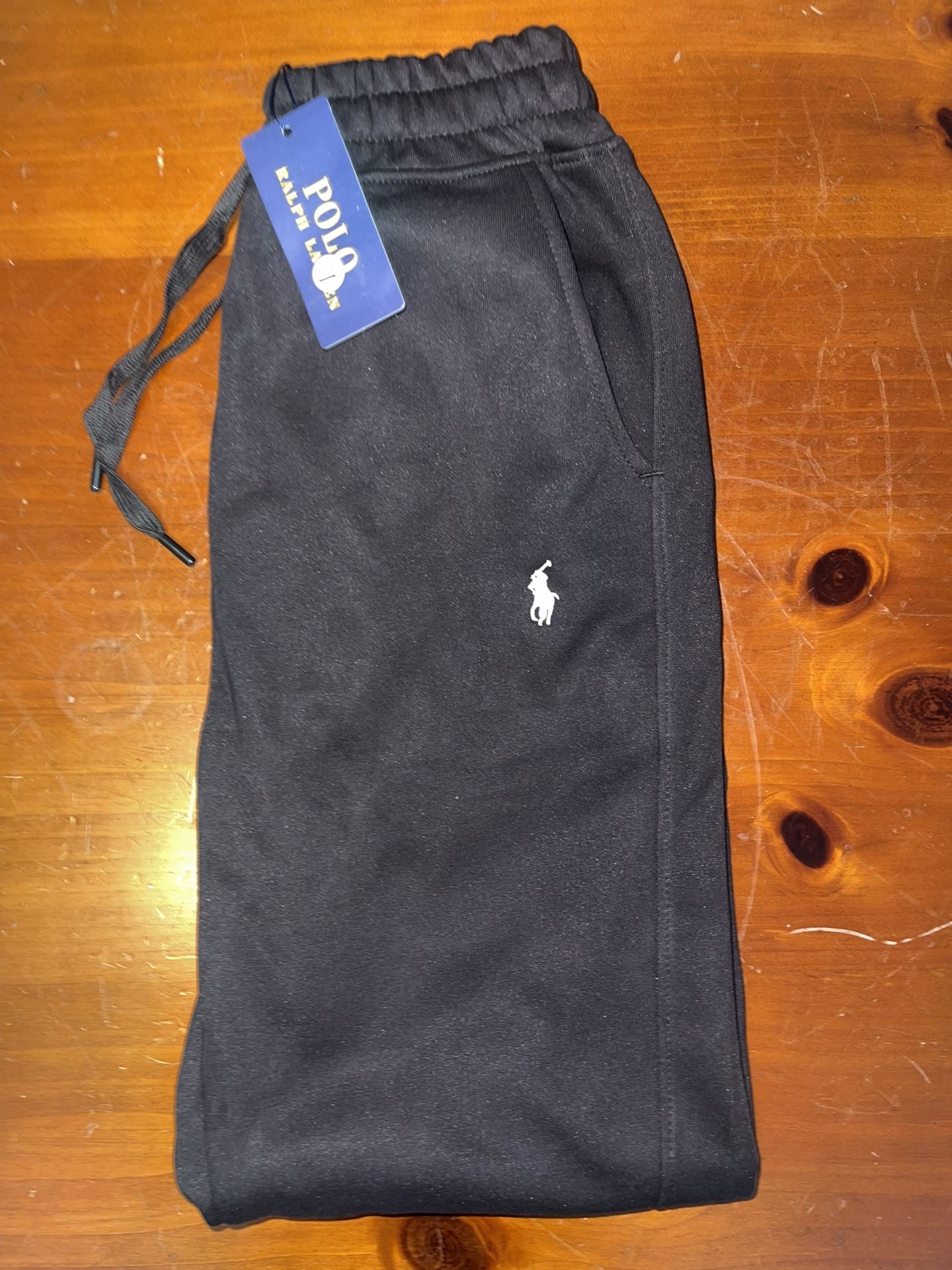 Brand New Polo Ralph Lauren Black Sweatsuit – Size Large (Sweatshirt + Sweatpants)