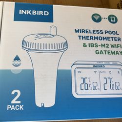 Wireless pool thermometer