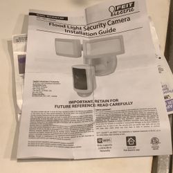 Flood Light Security Outdoor Camera