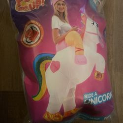 Inflatable Unicorn Custome 