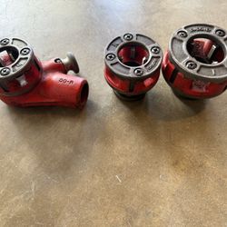 Ridgid 1/2" - 1" NPT Thread Manual Ratchet Threader Set