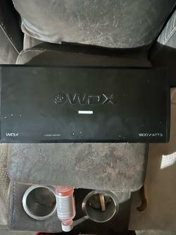 WDX 800.4 1600 watt voice amp