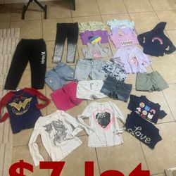 $7 Lot Clothes Girl Size 8