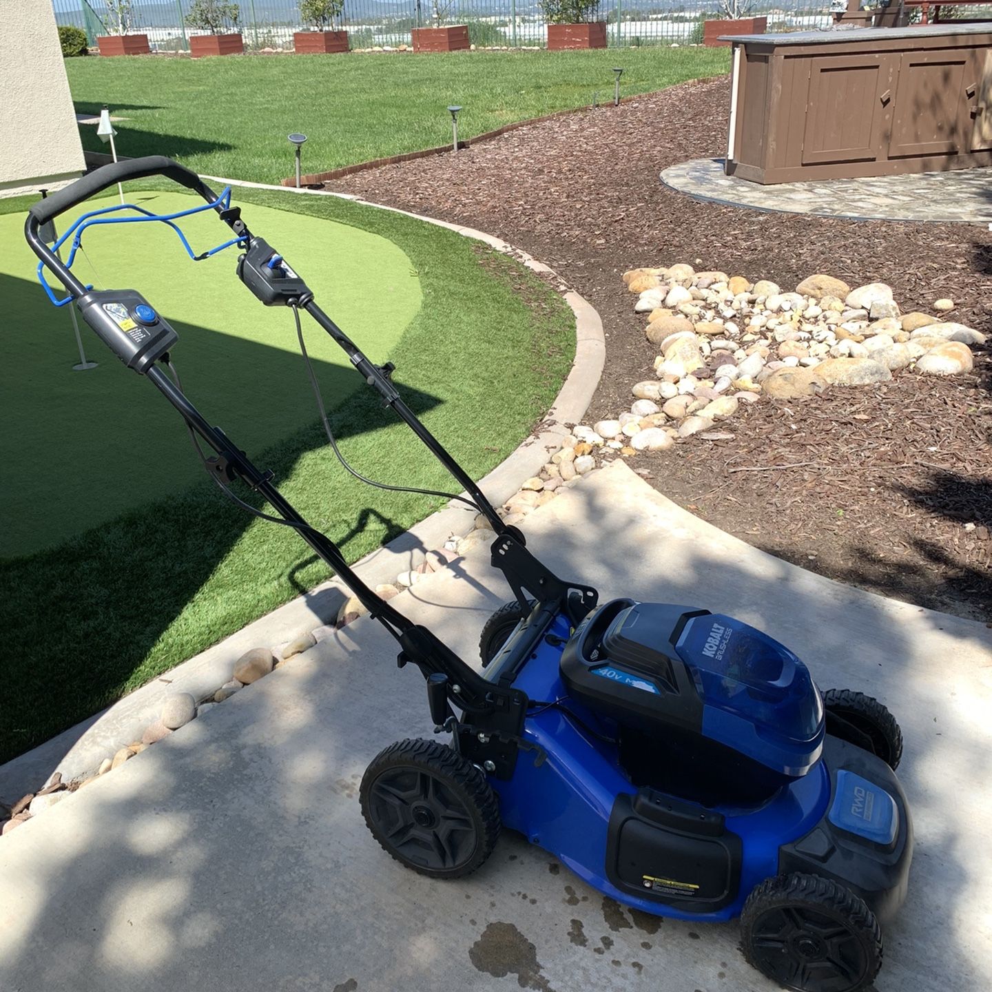 Kobalt 40v brushless lawn mower new arrivals
