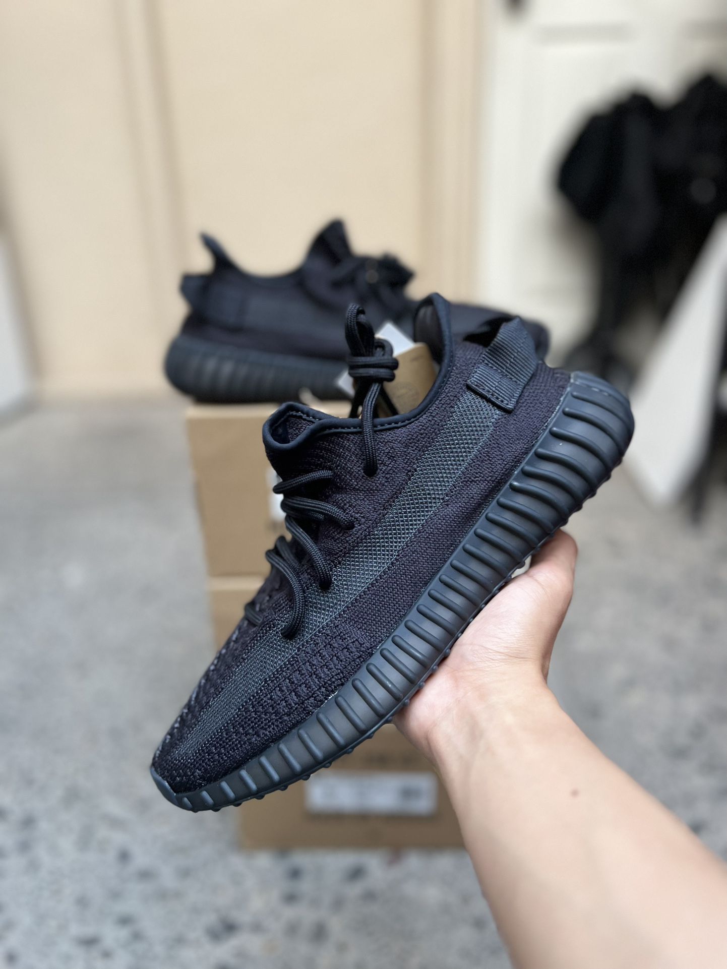 Onyx Yeezy Boost 350 V2 What The Yeezy Boost 350 V2 Onyx Size10