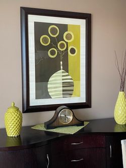Contemporary Poppies - Framed Print (Pair)