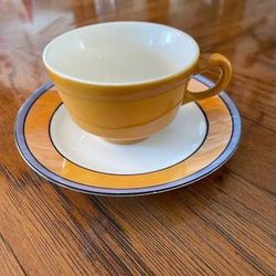 Teacup and Saucer.  I Believe this is Vintage