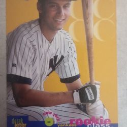 1994 UPPER DECK DEREK JETER ROOKIE BASEBALL TRADING CARD #2 (NEW YORK YANKEES)