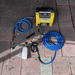 Pressure Washing Setup
