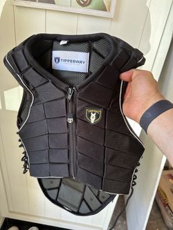 Tipperary Equestrian Body Protector Vest Size Youth Small