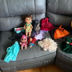Toddler dolls with clothes