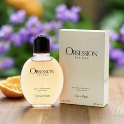 Calvin Klein Obsession for Men Eau de Toilette Spray 4 oz