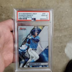 2019 Bowmans Best Wander Franco PSA 10