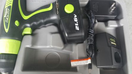 Kawasaki cordless drill 21.6 volt sale