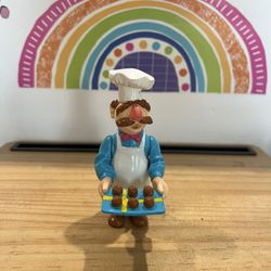 MUPPETS SWEEDISH CHEF - 4 1/2 INCH PVC FIGURE