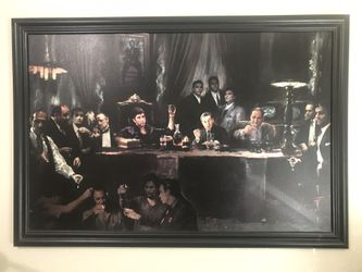 Gangster Wall Art Framed
