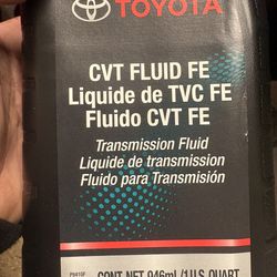 Toyota Genuine Toyota Cvt Fluid Fe 6x Quart 00279-CVTFE-01