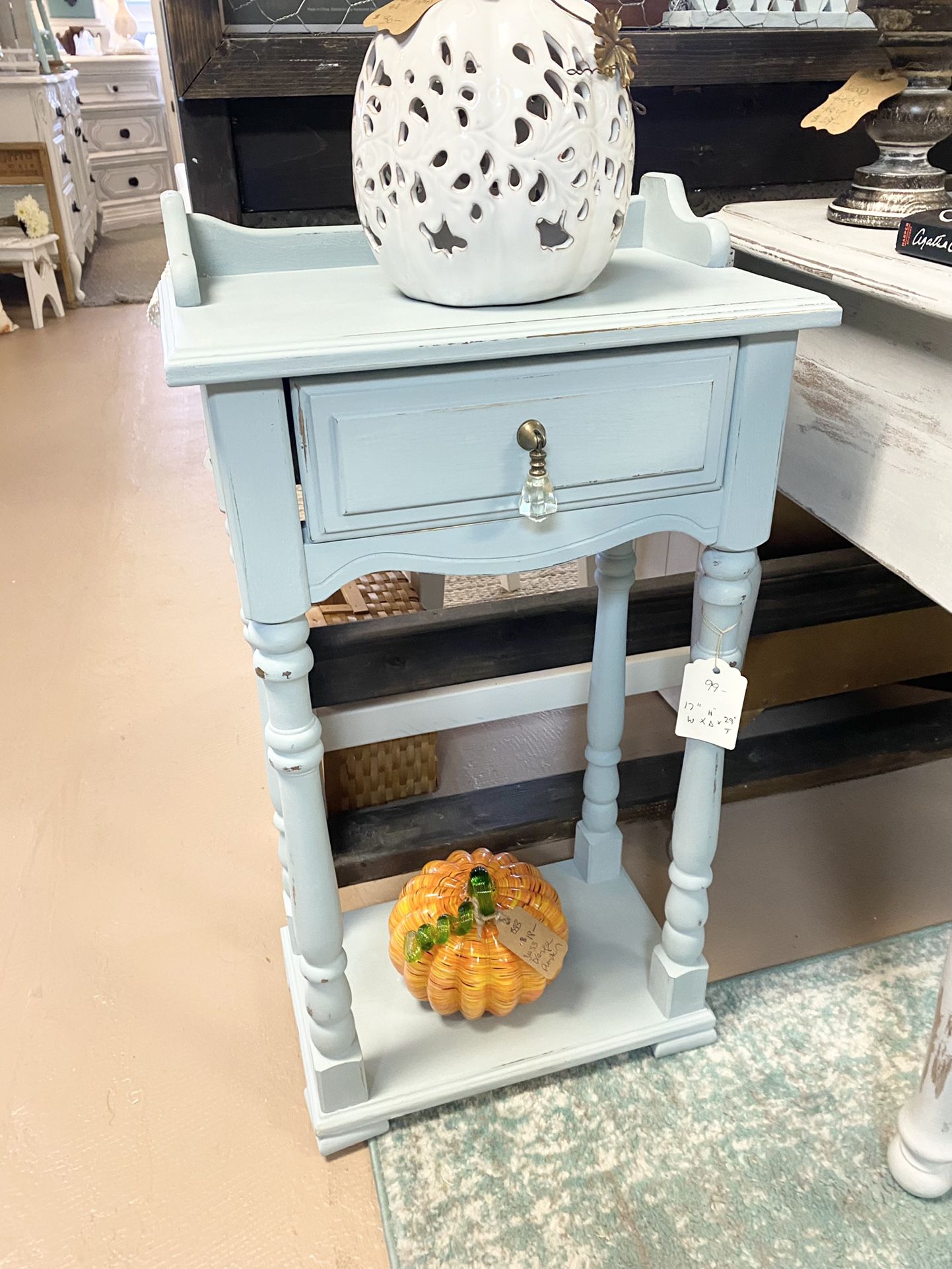 Refinished Side Or Accent Table 
