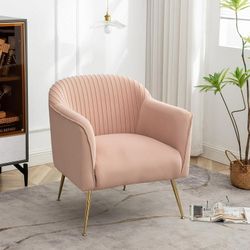Brand New Pink Accent Chair For $90