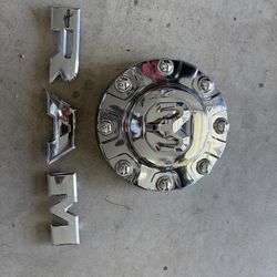 Hub Cap & RAM Letters
