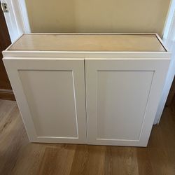 White Shaker Cabinet 