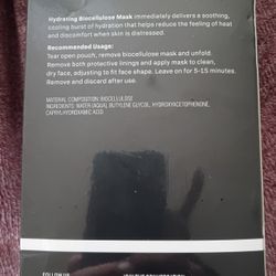 revision skincare hydrateing biocellulose mask 