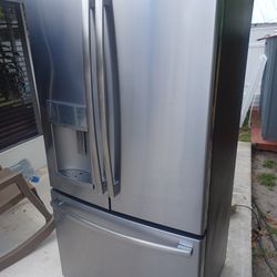French Doors Refrigerator Stainless Steel 