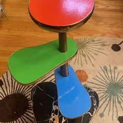 Mid Century 1950s Flower Plant Stand 