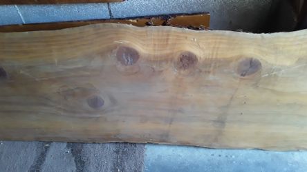 Cedar slab Redwood
