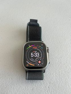 Apple Watch Ultra 2, Black Band, 99% Battery Health