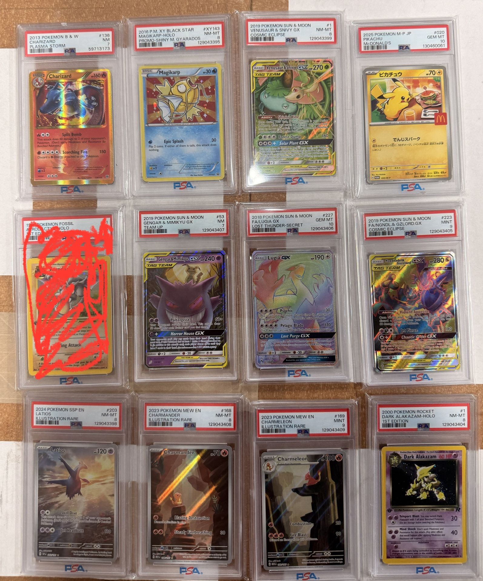 Pokemon Psa Slabs 