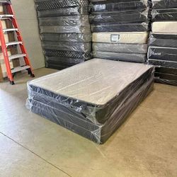 Queen Hybrid Mattress With Box ☑️ Free Home Delivery 🚚 Pay After Delivery 